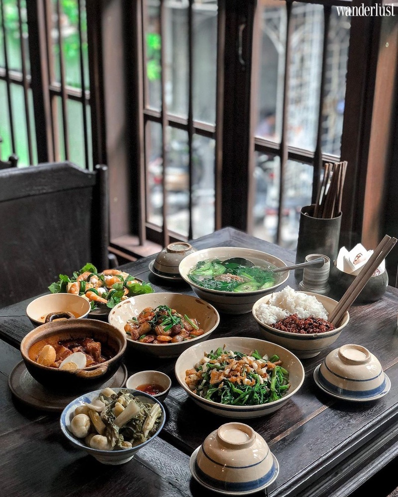 Những quán cơm truyền thống ở Hà Nội | Wanderlust Tips 