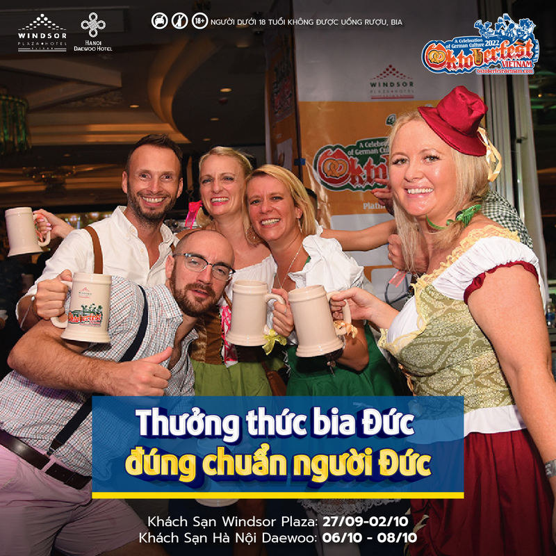 Oktoberfest Vietnam 2022: Tưng bừng tuần lễ văn hóa Đức tại TPHCM và Hà Nội 9 Oktoberfest Vietnam 2022: Tưng bừng tuần lễ ẩm thực và văn hóa Đức tại TPHCM và Hà Nội | Wanderlust Tips