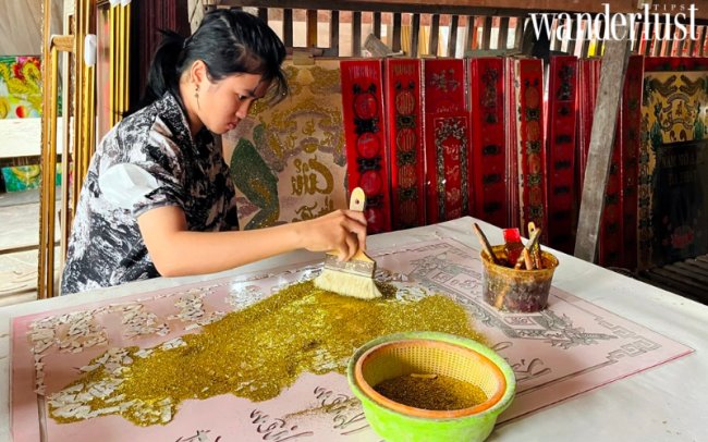 Tranh kiếng: Nghề lưu giữ nét xưa tại An Giang 6 Vẽ Tranh kiếng - Nghề lưu giữ nét xưa tại An Giang