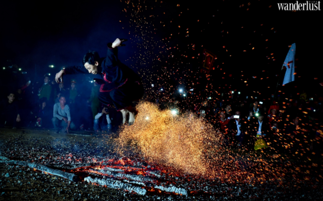 Tục Nhảy lửa mùa xuân - văn hóa vùng cao