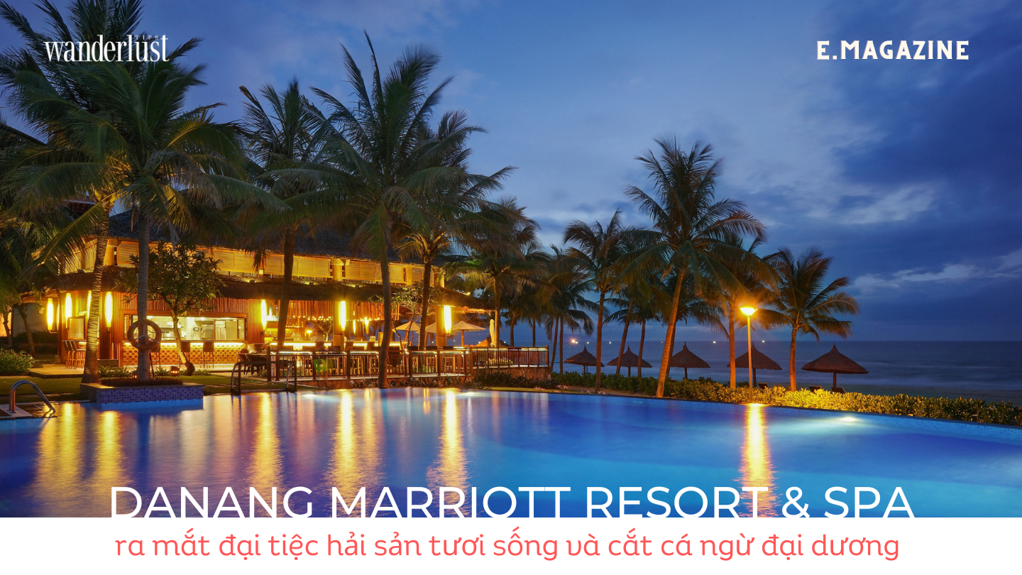 Danang Marriott Resort Spa ra mat dai tiec hai san tuoi song va cat ca ngu dai duong