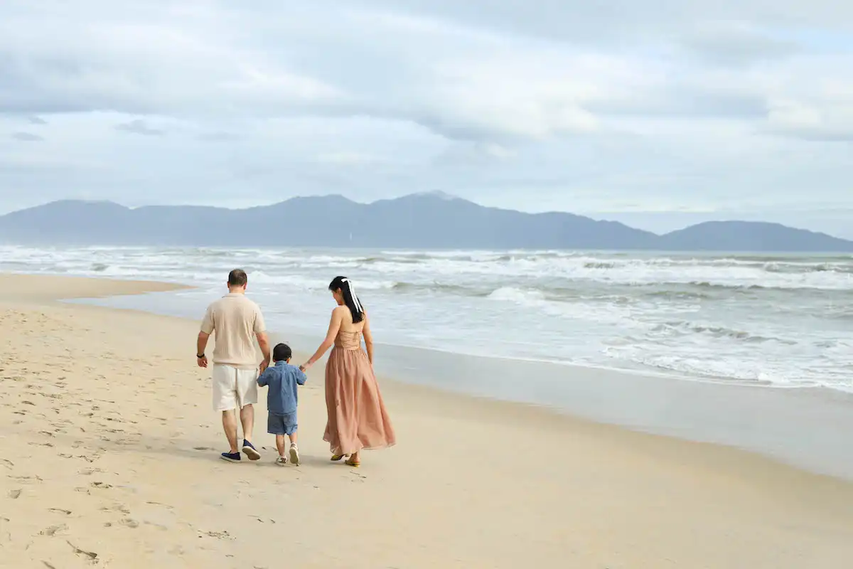 Danang Marriott Resort Spa Non Nuoc Beach Villas Khu nghi duong ly tuong cho gia dinh da the he 7