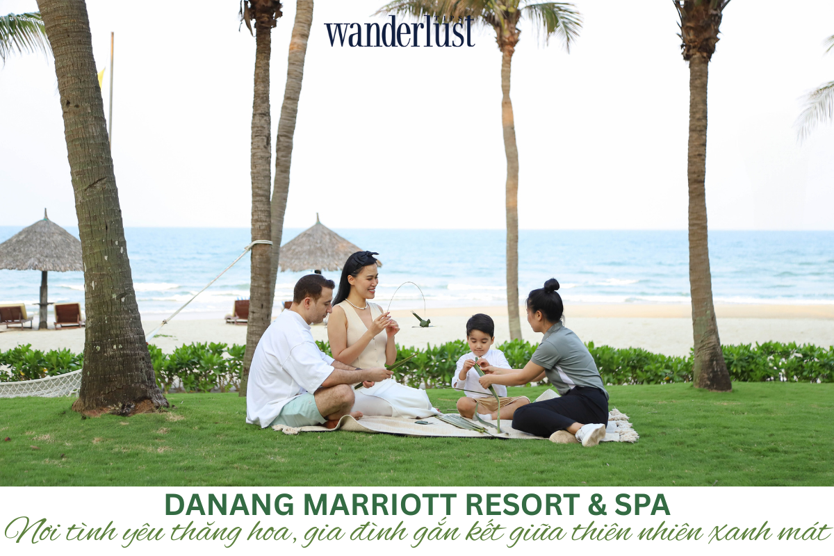 Danang Marriott Resort Spa Noi tinh yeu thang hoa gia dinh gan ket giua thien nhien xanh mat