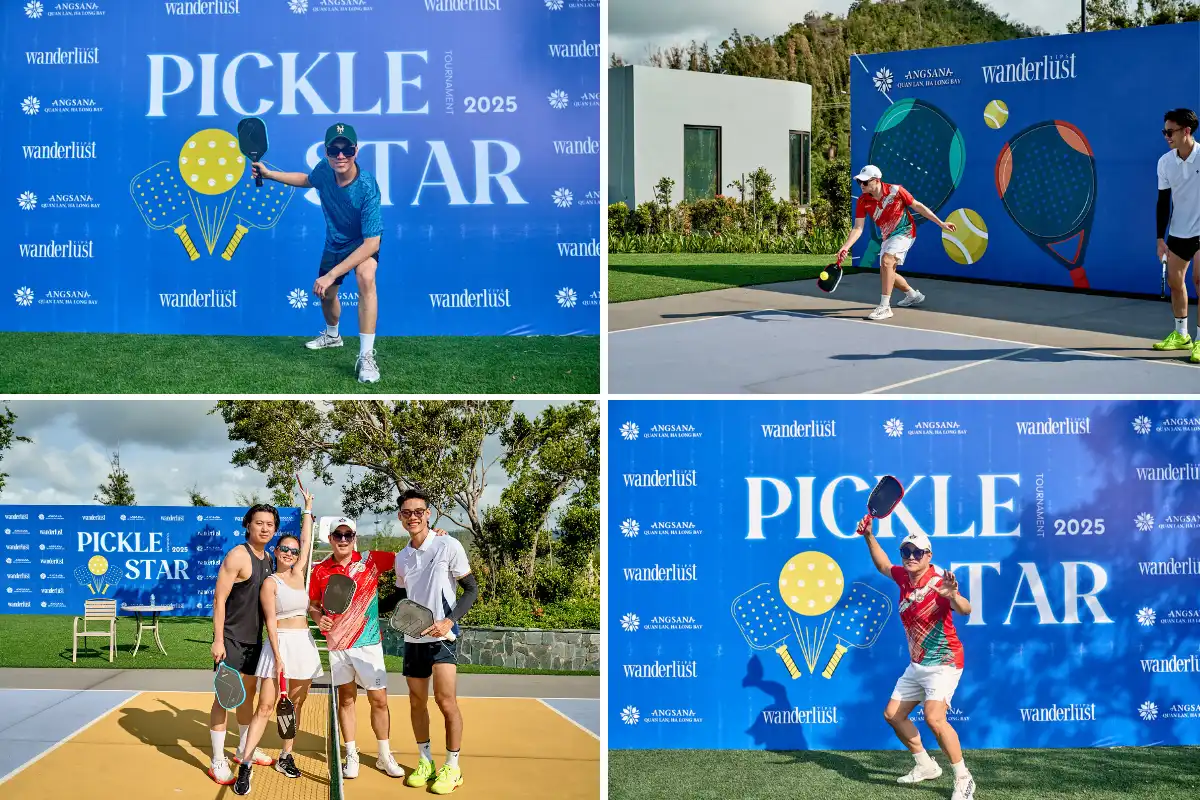 Influencer Pickleball Tournament 2025: Chạm Vịnh - Sống Xanh, nơi lan tỏa niềm vui và lối sống năng động 6 Influencer Pickleball Tournament 2025 Cham Vinh Song Xanh noi lan toa niem vui va loi song nang dong 1