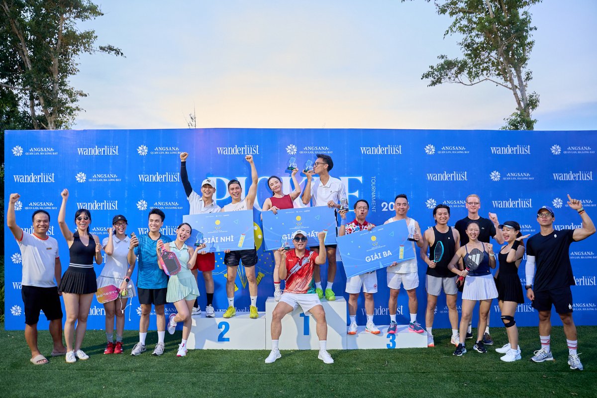 Influencer Pickleball Tournament 2025 Cham Vinh Song Xanh