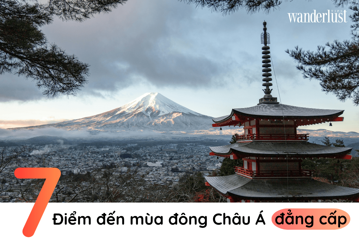 7 Điểm đến mùa đông Châu Á đẳng cấp 5 mùa đông châu á