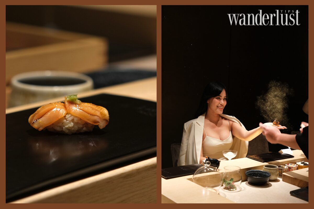 Itamae Người thuyền trưởng thầm lặng đằng sau quầy bàn Omakase
