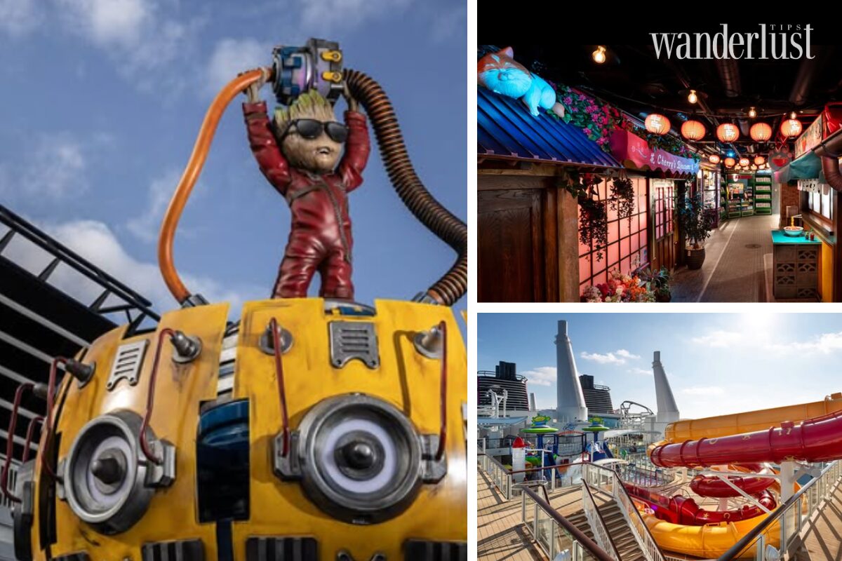 Bản đồ các du thuyền đại dương Sức hút từ Disney Cruise Line và Royal Caribbean