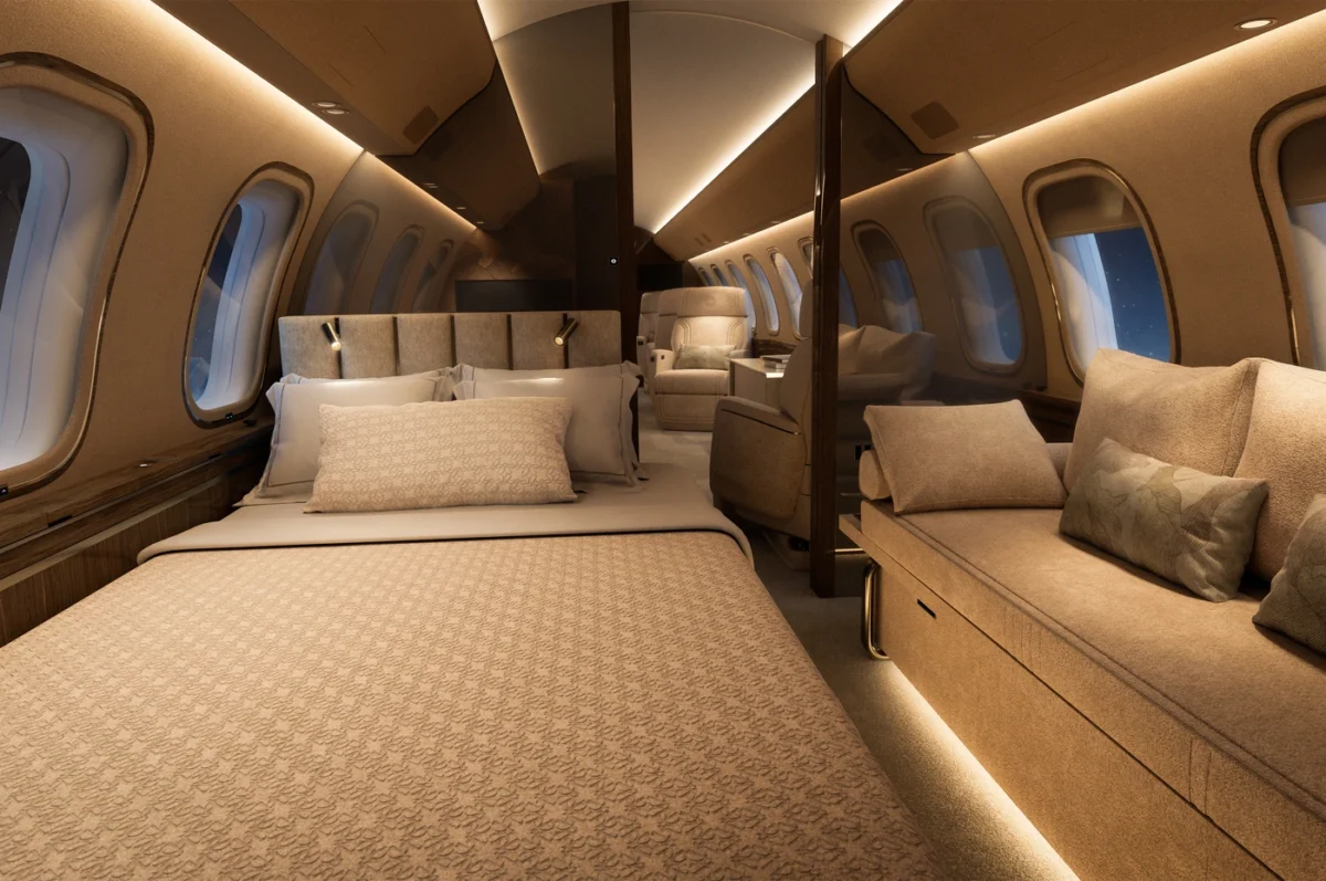 Bombardier và ELIE SAAB công bố hợp tác thiết kế cabin cho máy bay Global 8000