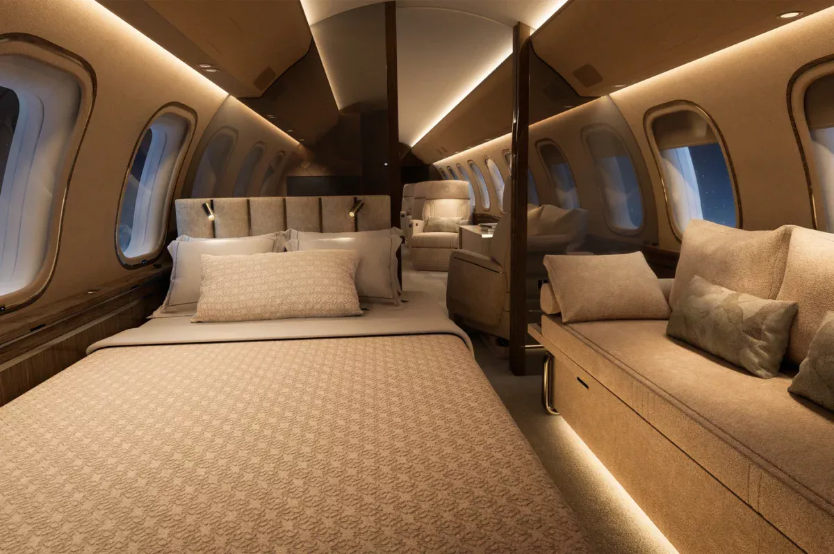 Bombardier và ELIE SAAB công bố hợp tác thiết kế cabin cho máy bay Global 8000