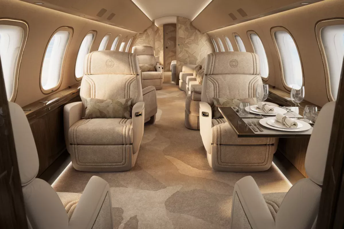 Bombardier và ELIE SAAB công bố chương mới trong lĩnh vực hàng không thương mại thiết kế cabin theo yêu cầu riêng cho dòng máy bay Global 8000
