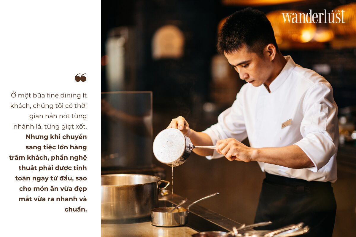 Chef Lân Nguyễn Kỹ thuật phương Tây, phong vị miền Trung 